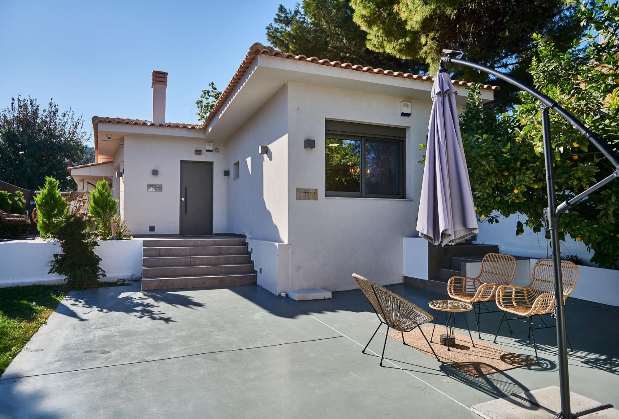 The Lemon House Apartment Artemida  Luaran gambar