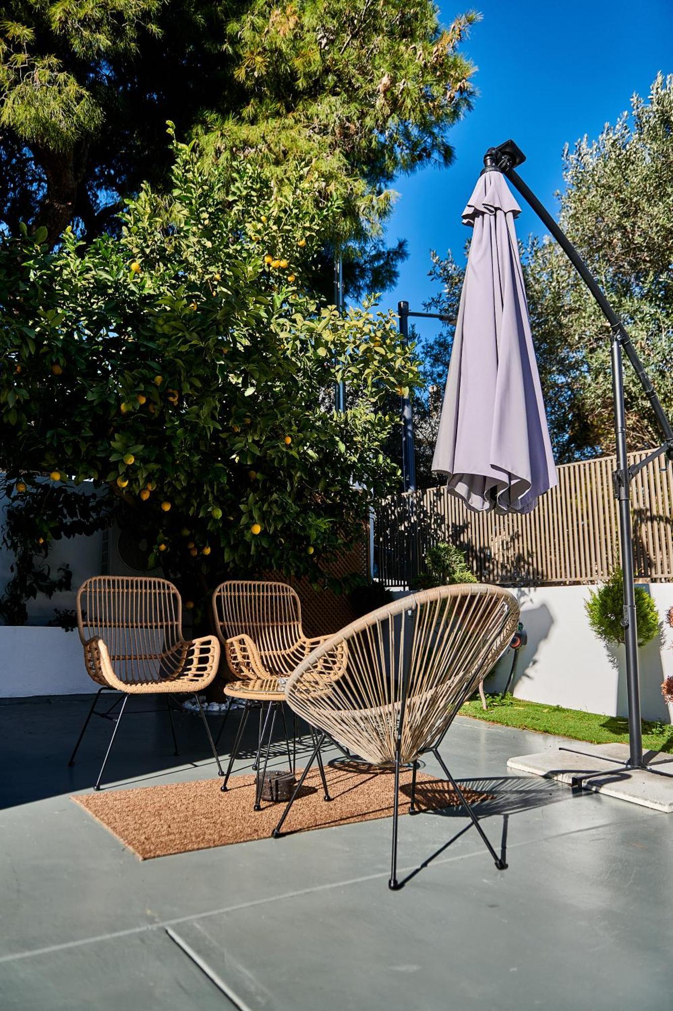 The Lemon House Apartment Artemida  Luaran gambar